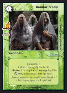 Bomtar rendje