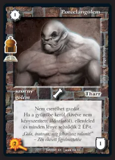 Porcelángólem