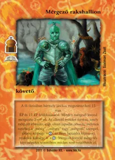 Mérgező rakshallion (új)