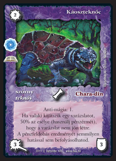 Káoszteknőc (új)