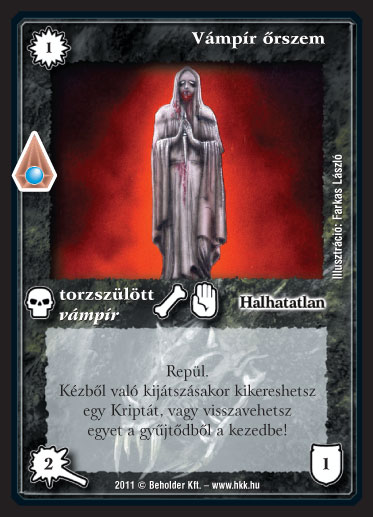 Vámpír őrszem (új) – Zanszilánkok