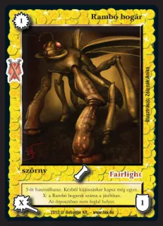 Rambó bogár (új)