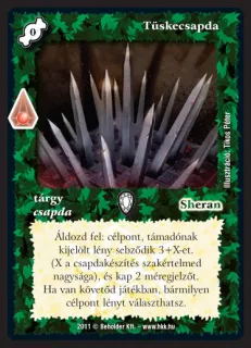 Tüskecsapda (új)