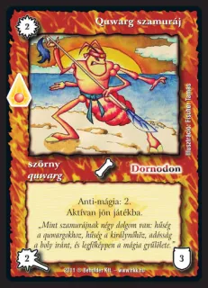 Quwarg szamuráj (új)