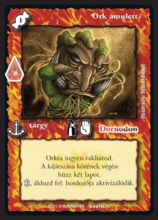 Ork amulett (új)