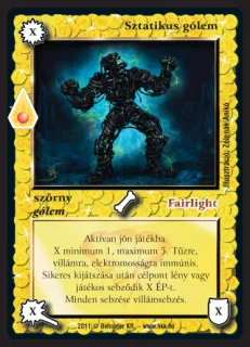 Sztatikus gólem