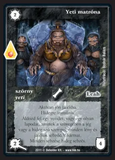 Yeti matróna