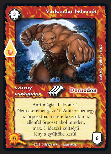 Varkaudar behemót (új)
