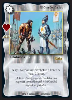 Előnyös üzlet (új)