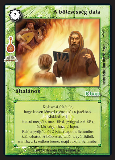 A bölcsesség dala (új)