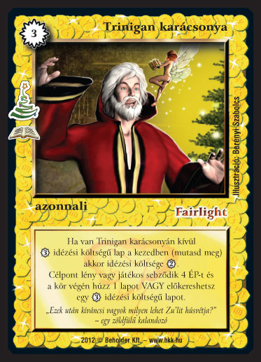 Trinigan karácsonya – Fenyőünnep