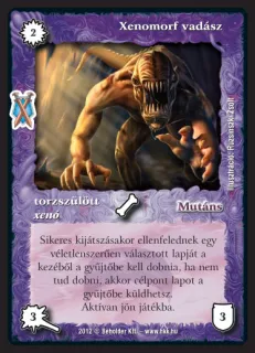 Xenomorf vadász (új)