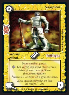 Vasgólem (új)