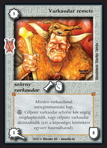 Varkaudar remete (új)