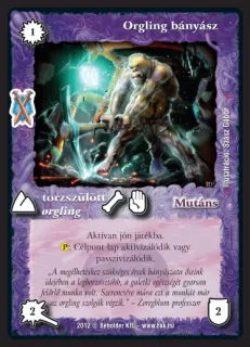Orgling bányász (új)