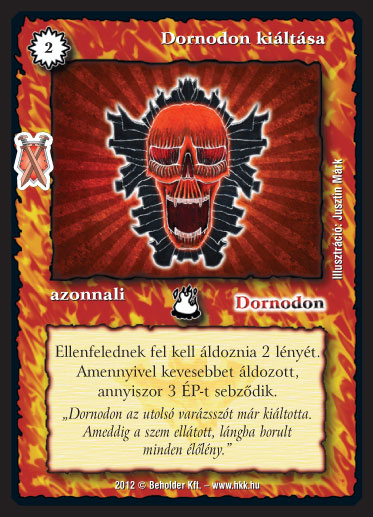 Dornodon kiáltása