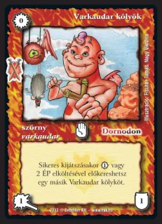 Varkaudar kölyök (új)