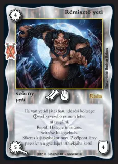 Rémisztő yeti