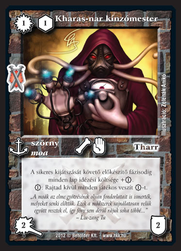 Kharas-nar kínzómester
