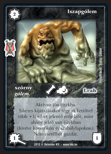 Iszapgólem (új)