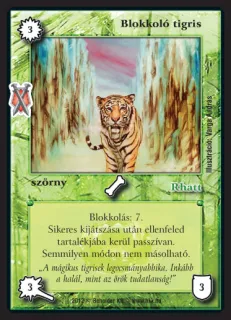 Blokkoló tigris (új)