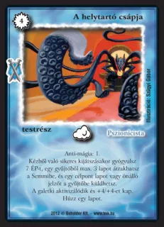A helytartó csápja (új)