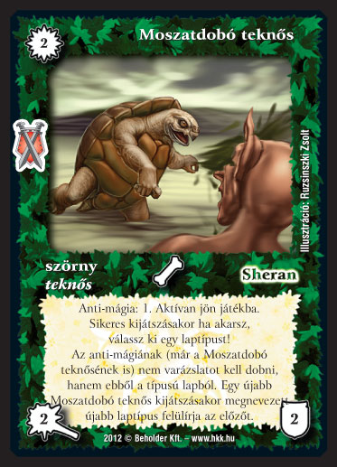 Moszatdobó teknős