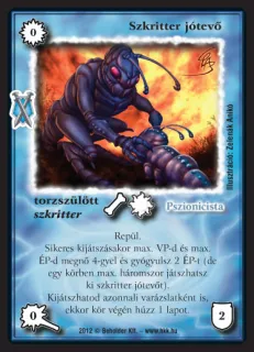 Szkritter jótevő