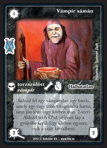 Vámpír sámán (új)