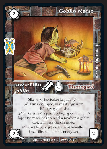 Goblin régész (új)