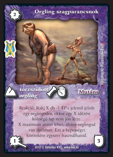 Orgling szagparancsnok (új)