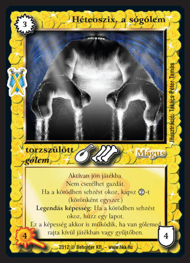 Héteoszix, a sógólem (új)