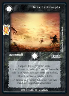 Thrax halálcsapás (új)
