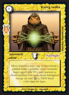 Kyorg tudás (új)
