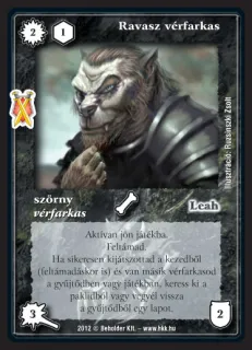 Ravasz vérfarkas (új)