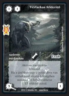 Vérfarkas felderítő