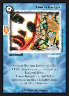 Timera haragja (új)