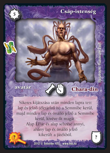 Csáp-istenség (új)