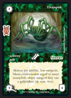 Titánpók (új)