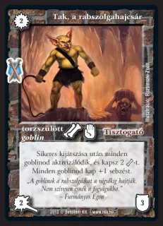 Tak, a rabszolgahajcsár (új)