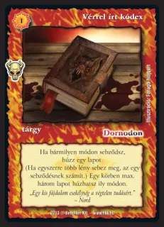 Vérrel írt kódex
