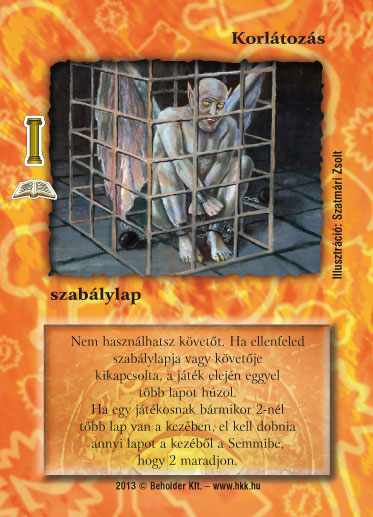 Korlátozás (új)