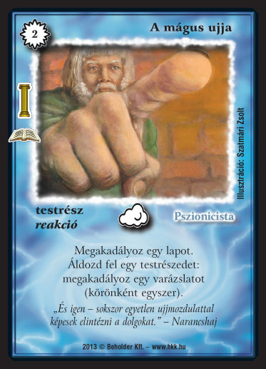 A mágus ujja (új)