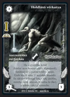 Holdlátó vérkutya (új)