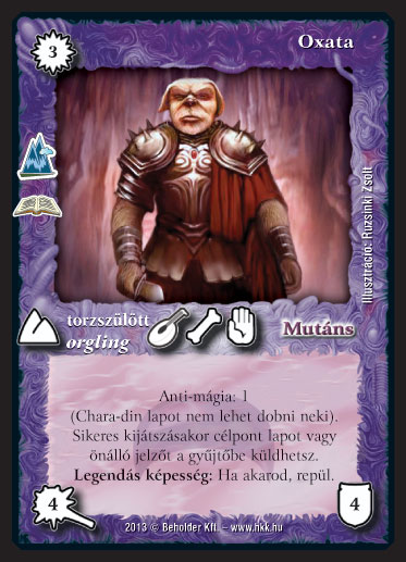 Oxata (új) – Elfeledett legendák