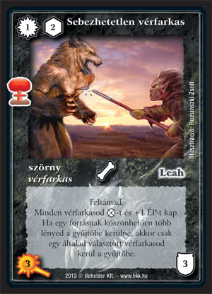 Sebezhetetlen vérfarkas (új) – Világégés