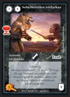 Sebezhetetlen vérfarkas (új)