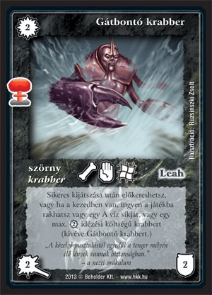 Gátbontó krabber