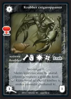 Krabber csigaroppantó