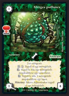 Mérges puffancs (új)